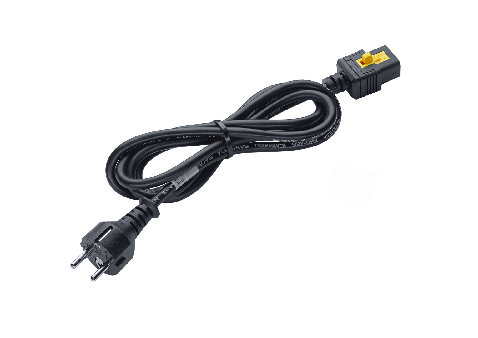 2. Mains cable EU (CEE 7 7 (Schuko) – C19, 2.0 m).png