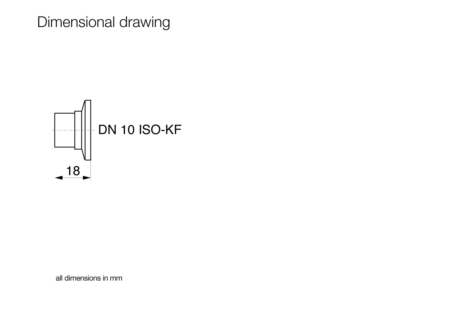 Connection flange for micro valves - DN 10 ISO-KF.1.gif