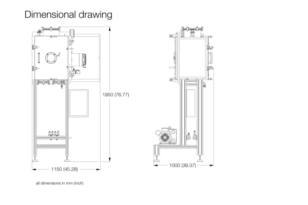 Glove Box System UNIVEX 450 G