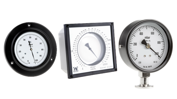 Vacuum Gauges with mechanical display